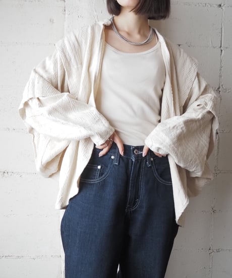 Dolman Sleeve Embroidered Jacket IV