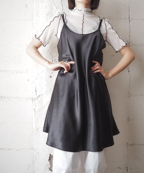 Double Shoulder Strap Camisole BK