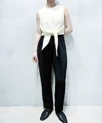 Max Mara N/S Tie Waist Jumpsuit WHBK