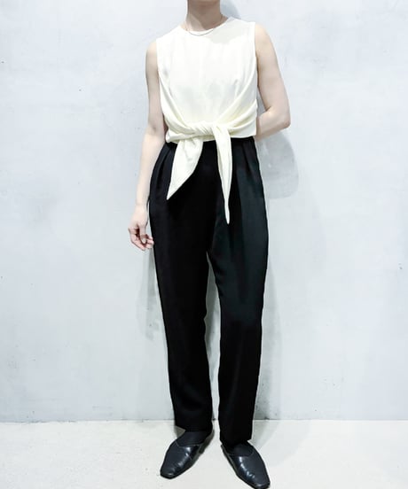 Max Mara N/S Tie Waist Jumpsuit WHBK