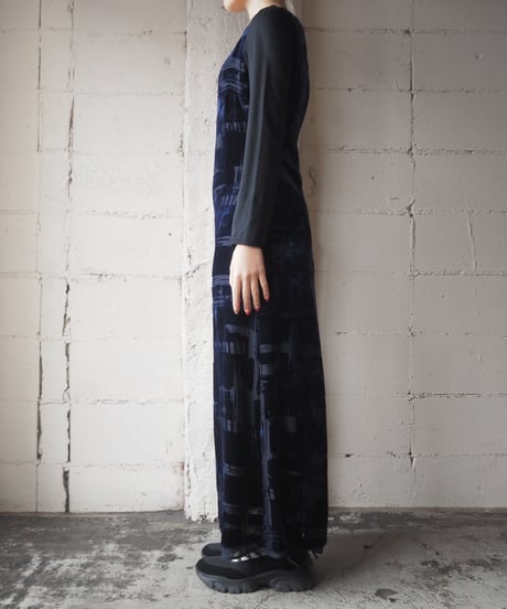 Opal Velour Sleeveless Dress NV