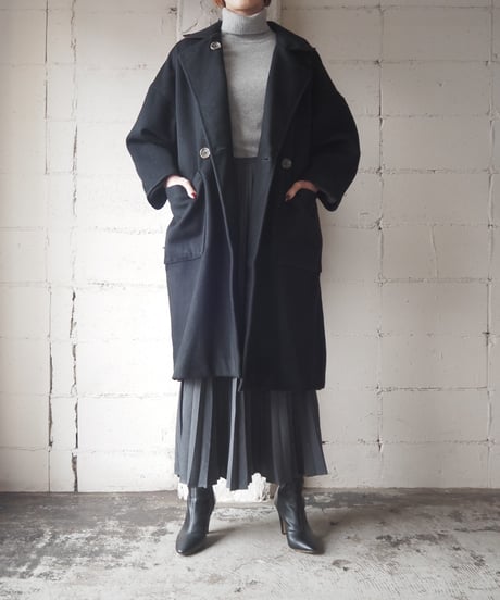 Wool Chester Coat BK
