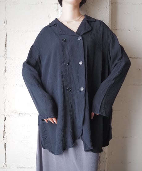 MAX STUDIO Double Breasted Rayon Jacket NV