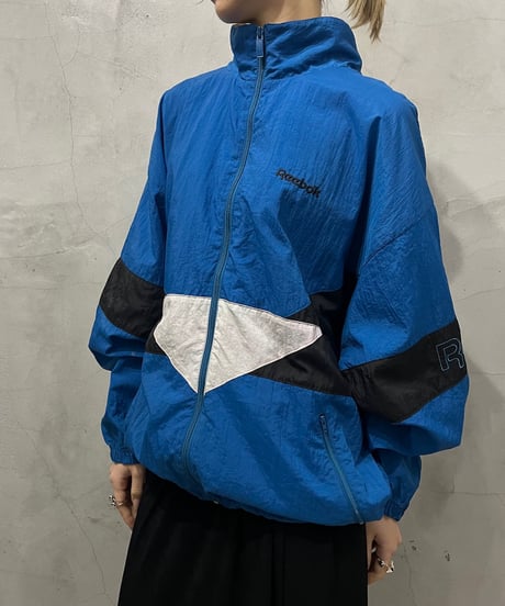 Reebok Stand Collar Nylon Jacket BLBK