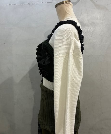 REMAKE Command Knit Frill Bustier KA