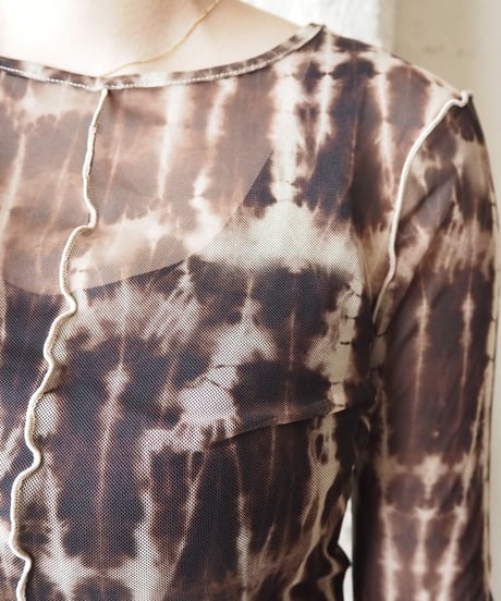 Tiedye Sheer Tops BRBE