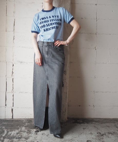 1980's "I WAS A NYU..." Ringer Tee BL