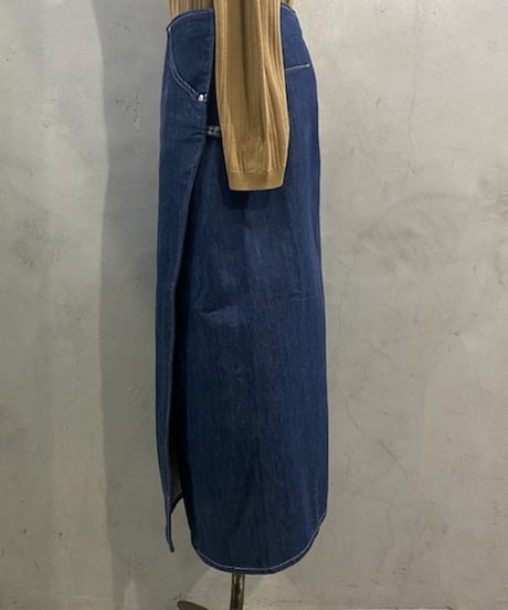 Levi's ENGINEERED Wrap Long Skirt BL