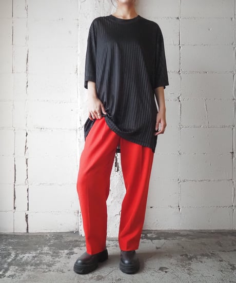 Basic Tuck Pants RE