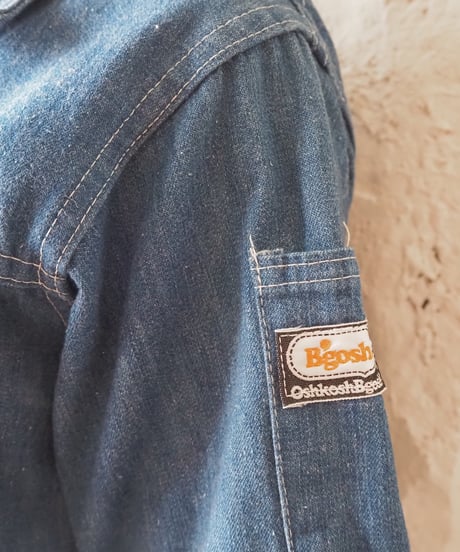 1960-70's OSHKOSH Bgosh Denim Jumpsuit BL