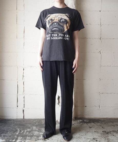 Pug Print Tee BK