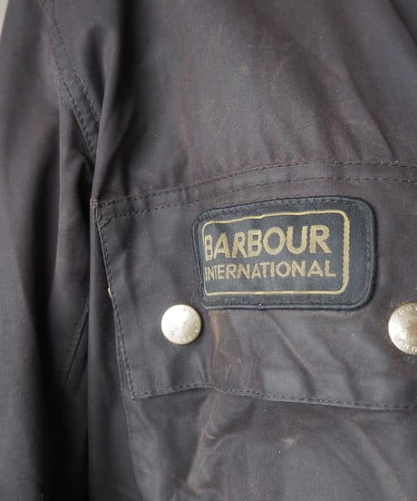 Barbour INTERNATIONAL Oiled Jacket DBR