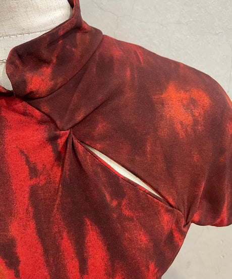 Mao Collar Tie Dye Cutsewn RE