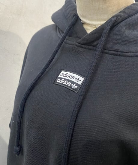 adidas  Logo Short Hoodie BK