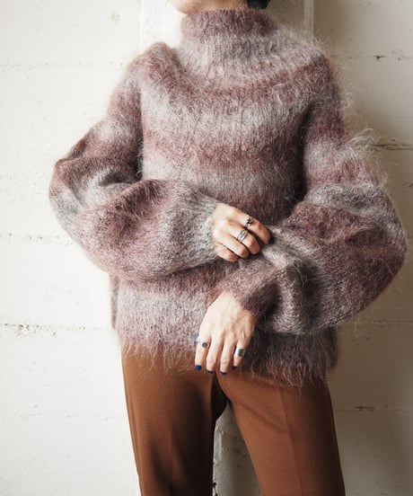Gradation Mohair Sweater GRBUR