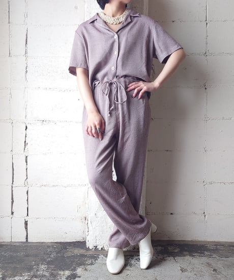 Short Sleeve Shirt × Easy Pants Setup PI