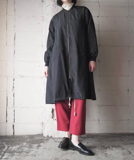 MA-1 Style Long Coat BK