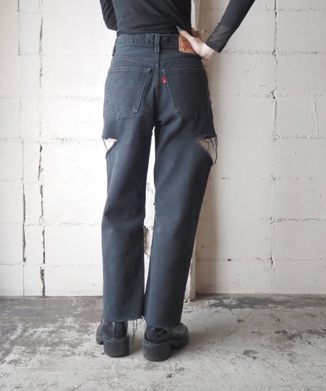 Levi's 550 Slashed Denim BK