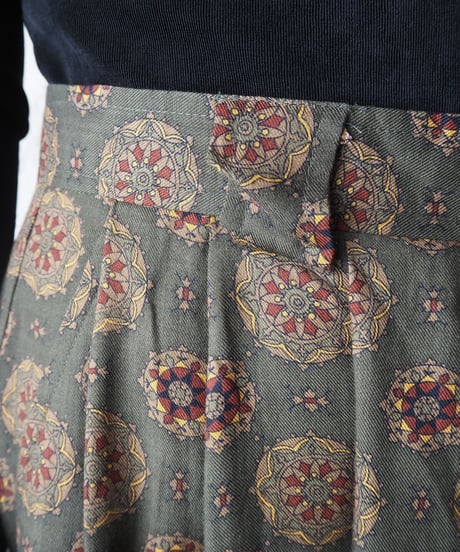 Arabesque Pattern Wide Pants KARE