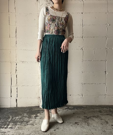 Flower Pattern Gobelin Bustier BEKA