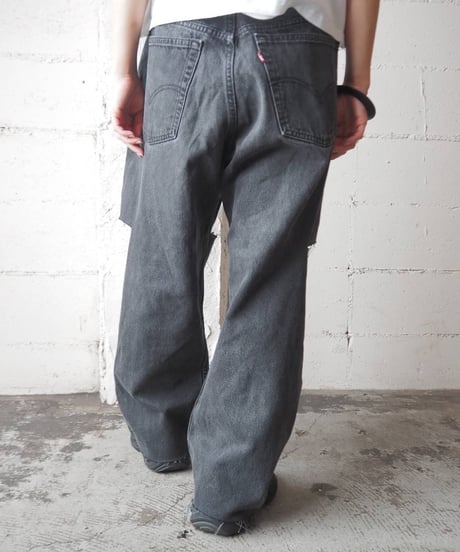 Remake Levi’s555 Crashed Denim BK