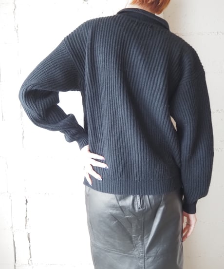 Many Button Polo Knit NV
