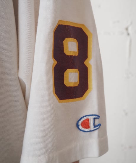 1980's Champion Football Tee WH BR