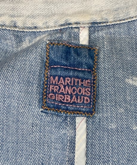 MARITHE + FRANCOIS GIRBAUD Yoke Design Denim Jacket LBL