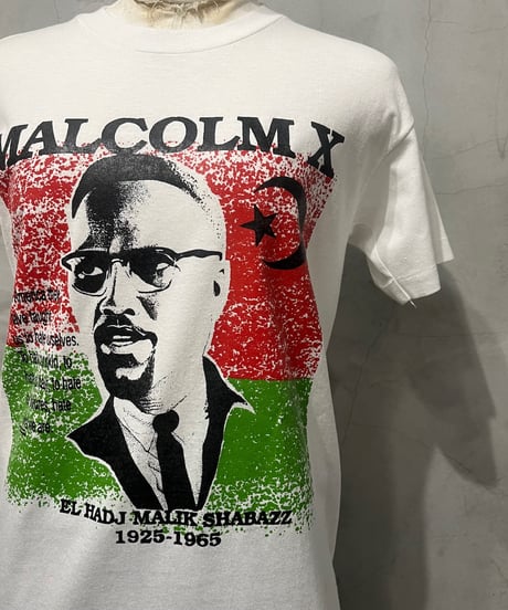 “MALCOM X” Print Tee WHREGN