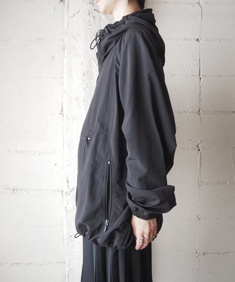 Nylon Anorak Jacket BK