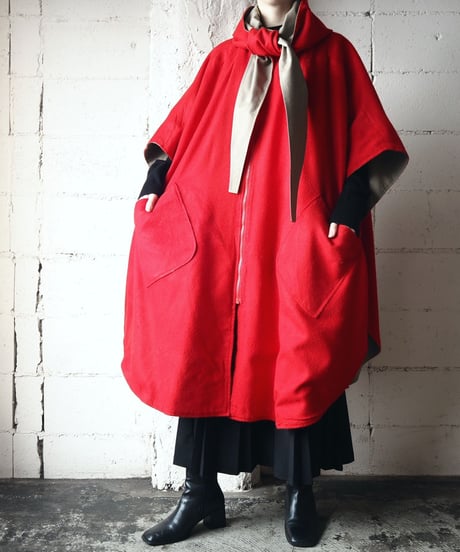 Reversible Cape Coat BERE