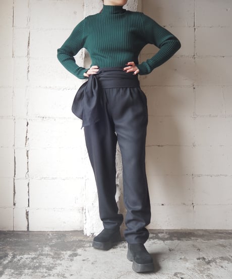 Belted Design Pants BK