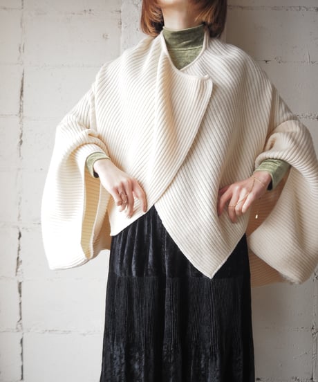 Consuelo Casali Wide Sleeve Knit Jacket IV
