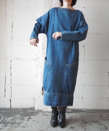 Big Pocket Denim Dress NV