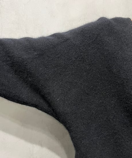 Dolman Sleeve Plane Short Sweater BK