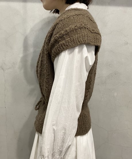 Drewstring Knit Vest BR