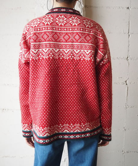 L.L.Bean Nordic Pattern Knit RE