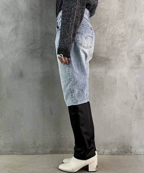 ORFEO MIX Levi's Fake Leather Docking Denim BLBK