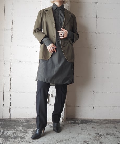 Y's Ribbed Design Tailored Jacket KA
