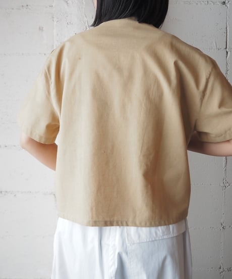Front Pocket Design Blouse BE