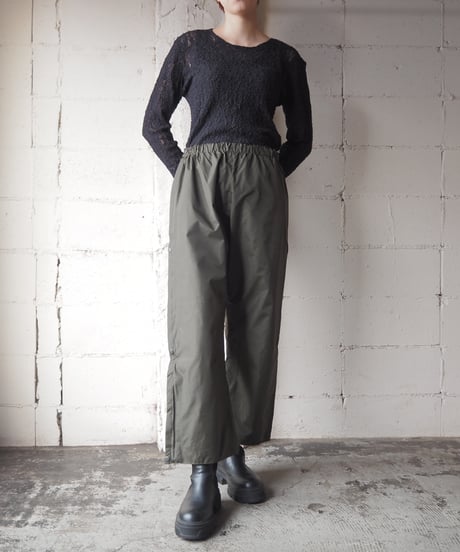 Italy Military Side Snap Pants KA