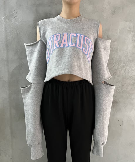 ORFEO MIX Cutout Short Sweat GRPI
