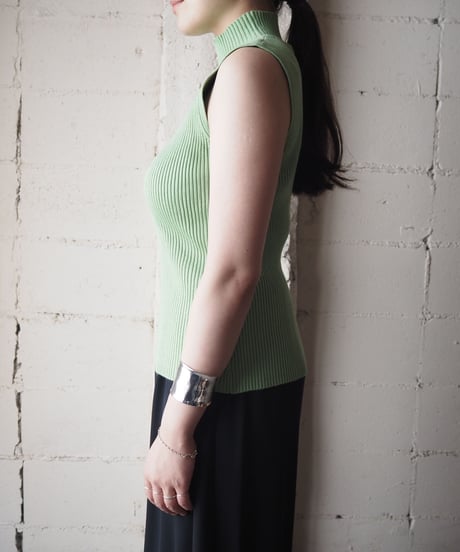 Mockneck Rib Knit GN