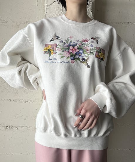 Bird Print Sweat IV