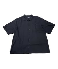 5X Linen Mix Big Shirt BK