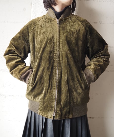 Velour Blouson Jacket KA