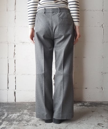 Ralph Lauren Wool Mix Tuck Straight Pants GR