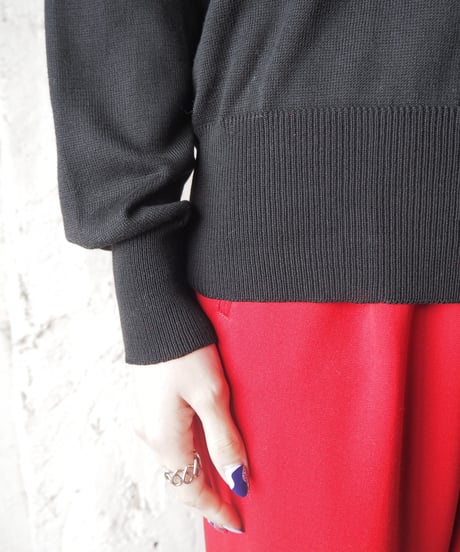 ESCADA Flower Embroidery Knit BK