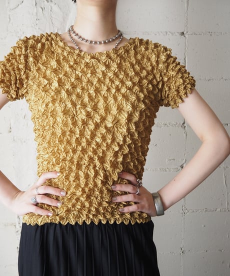 Short Sleeve Popcorn Tops MU