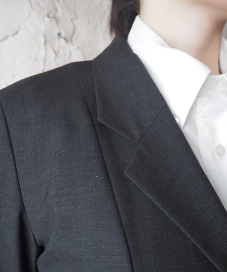 agnes b. Classic Long Tailored Jacket DGR